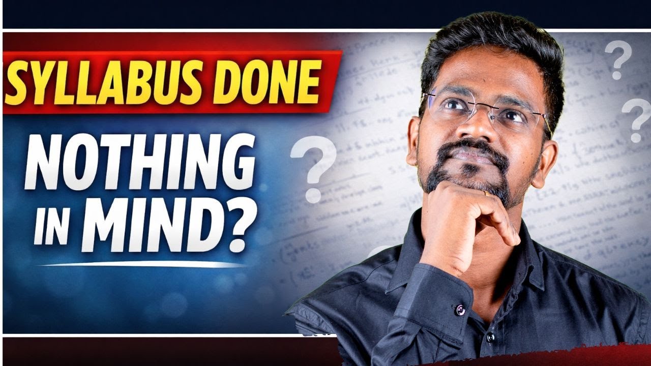 Board Exam 2026|Syllabus Over But Forgot Everything? Prop Tips|Tamil|Muruga MP 