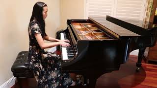 Emma Wang (13) Eight Memories in Watercolor Op. 1 by Tan Dun,  No. 7 Floating Clouds & No. 8 Sunrain