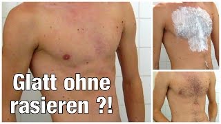 Veet ENTHAARUNGSCREME im Test - YouTube