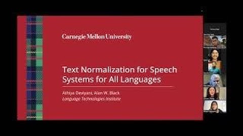 Text Normalization for Speech Systems for All Languages