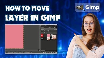 How to Move Layer in GIMP 2024 (GIMP Mastery)