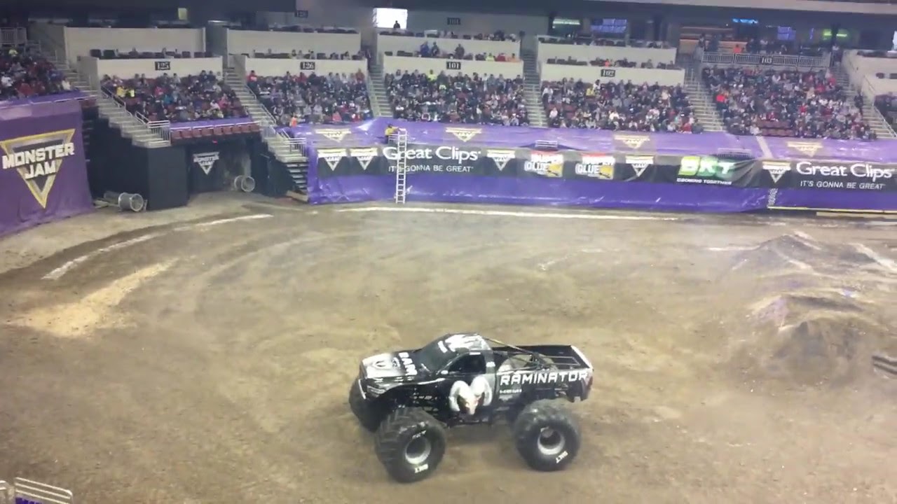Monster jam Wichita Kansas 2/23/2020 YouTube
