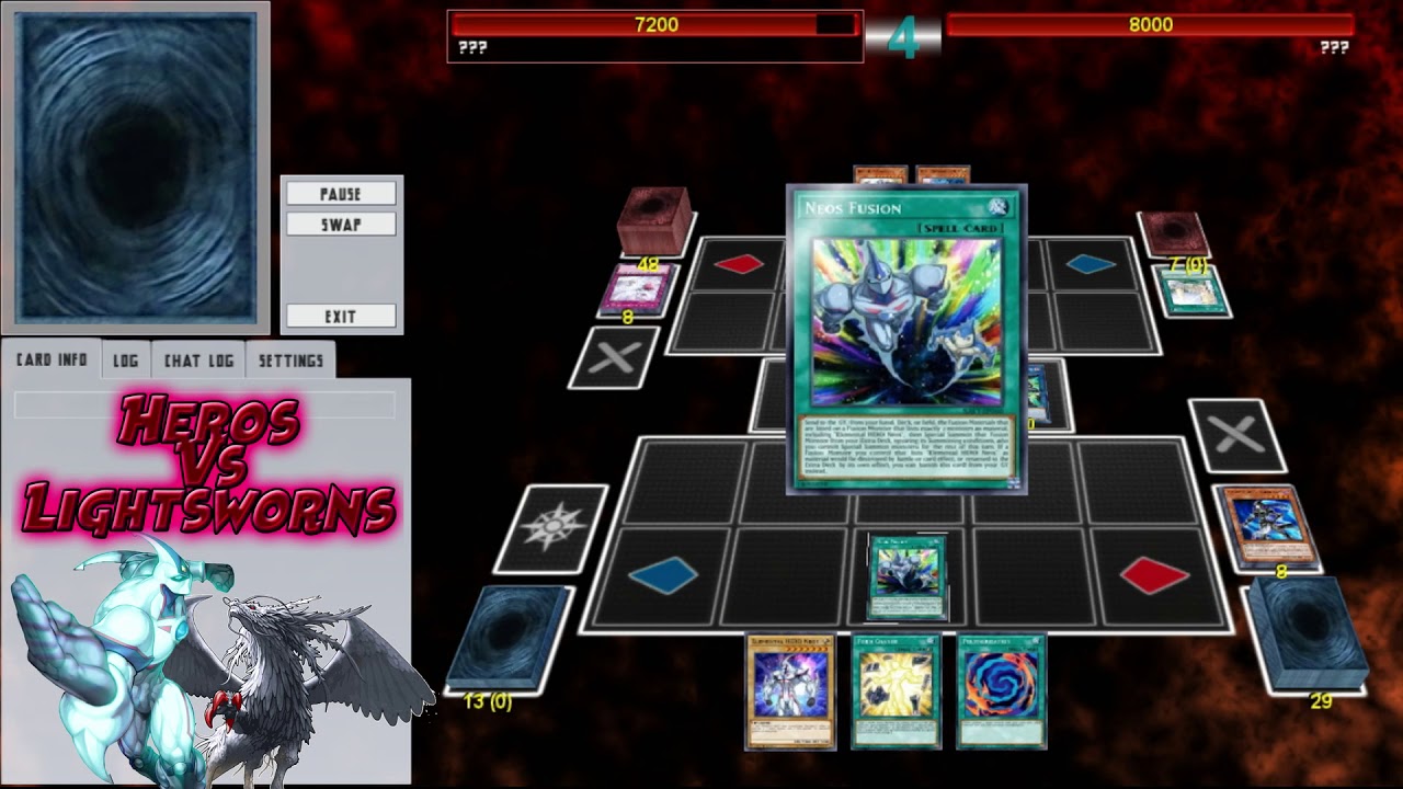 YGO PRO Deck Testing | Link Heros VS Old Lightsworns