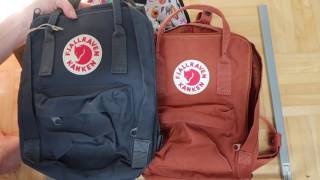 MINI FJALLRAVEN KANKEN and Jansport Half Pint - Backpack HAUL and reivew