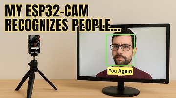 My ESP32-CAM Knows Who You Are (Kinda) 😳📷 | DIY Face Recognition #esp32  #facerecognition  #python