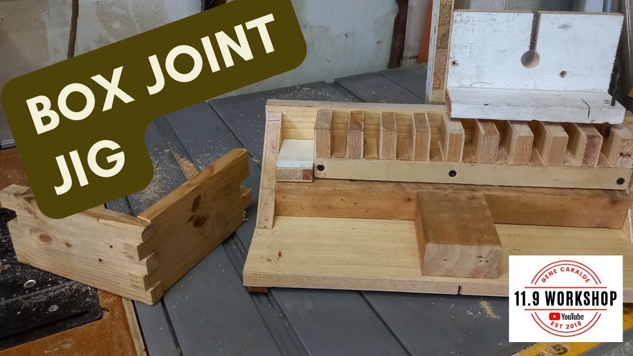 Box Joint Jig Para Sa Table Saw (walang Dado Blades!) woodfather