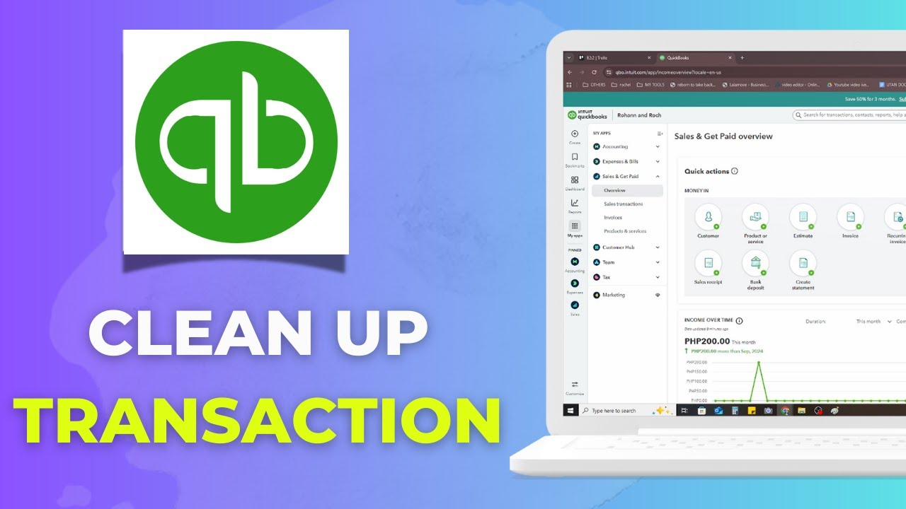 How to Clean Up Old Uncleared Transactions in QuickBooks Online (Full ...