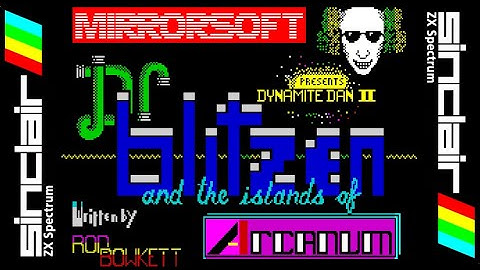 DYNAMITE DAN II (1986) Walkthrough, ZX Spectrum