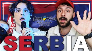 LUKE BLACK - SAMO MI SE  SPAVA REACTION I 🇷🇸 SERBIA - EUROVISION 2023