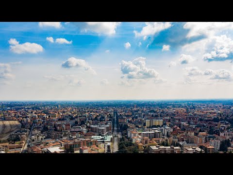 Busto Arsizio - Aerial Drone 4k - Cities Skylines