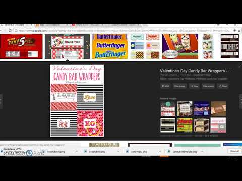 Candy bar wrapper microsoft and publisher, easy diy tutorial (Jacqueline Londro)