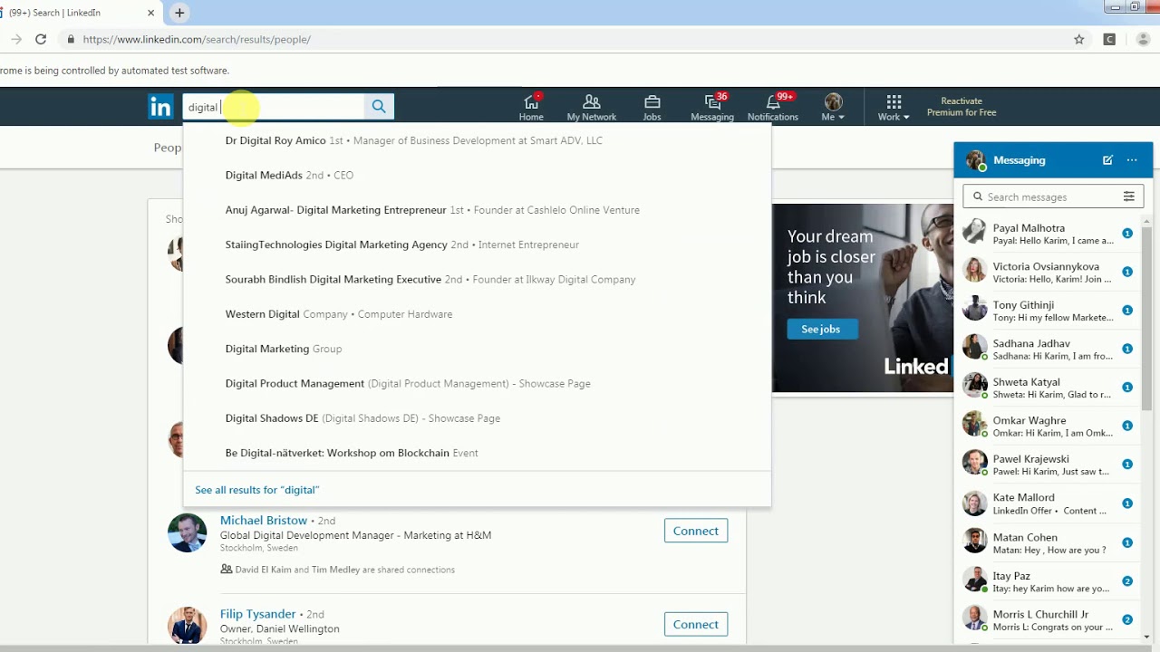 LinkedIn Lead Extractor 2020 - LinkedIn Extractor - Data Extractor - Lead Generation