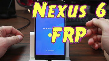 Nexus 6 FRP Bypass 7.1.1