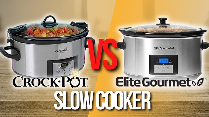 Elite Gourmet 1.5Qt. Mini Slow Cooker Stainless steel MST-250XS - Best Buy