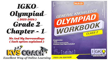 Class 2 || IGKO || SOF || OLYMPIADS || Chapter 1 || Me And My Surroundings|| #olympiads #class2