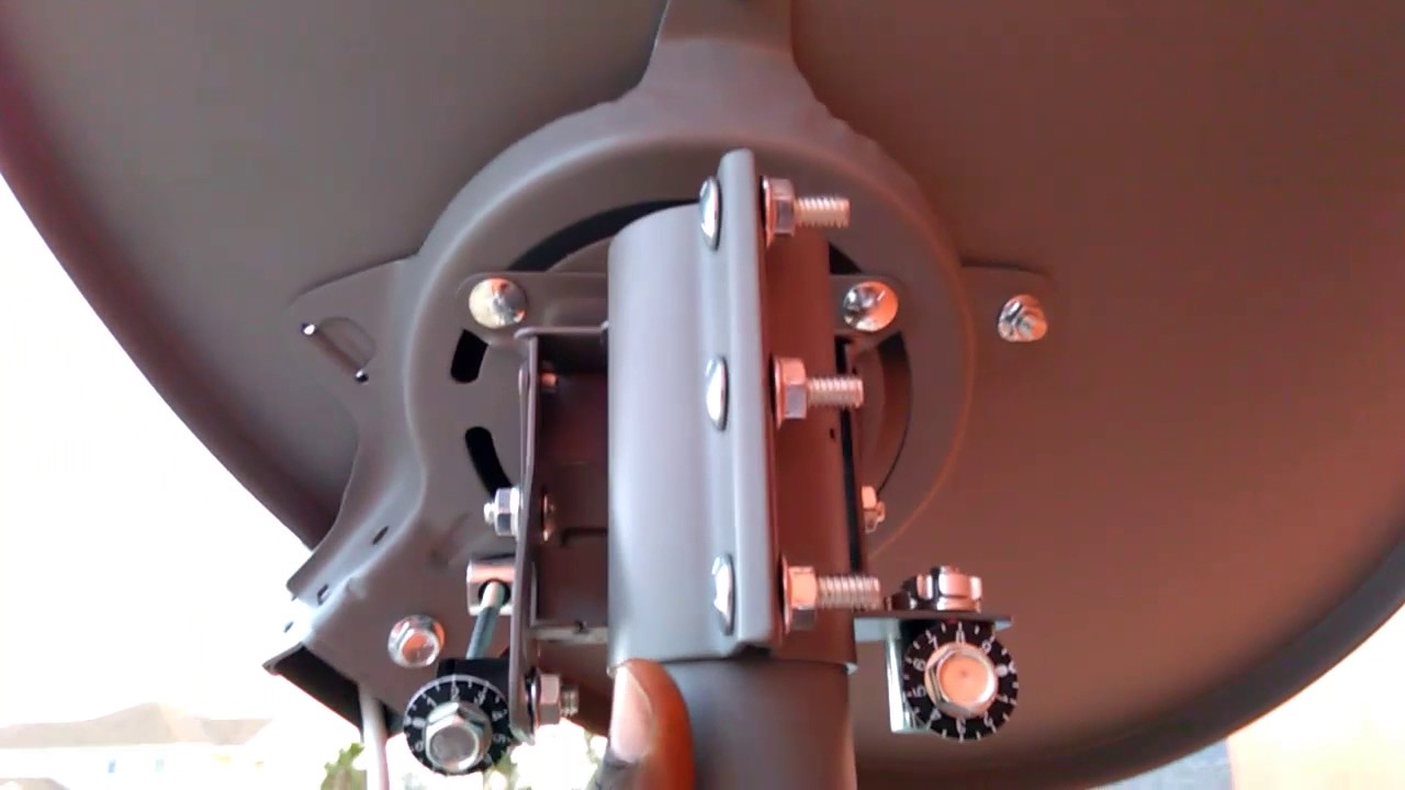 directv new slimline dish fine tunning signal youtube directv installer