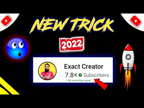 how to increase subscribers on youtube channel 2022 {Active}