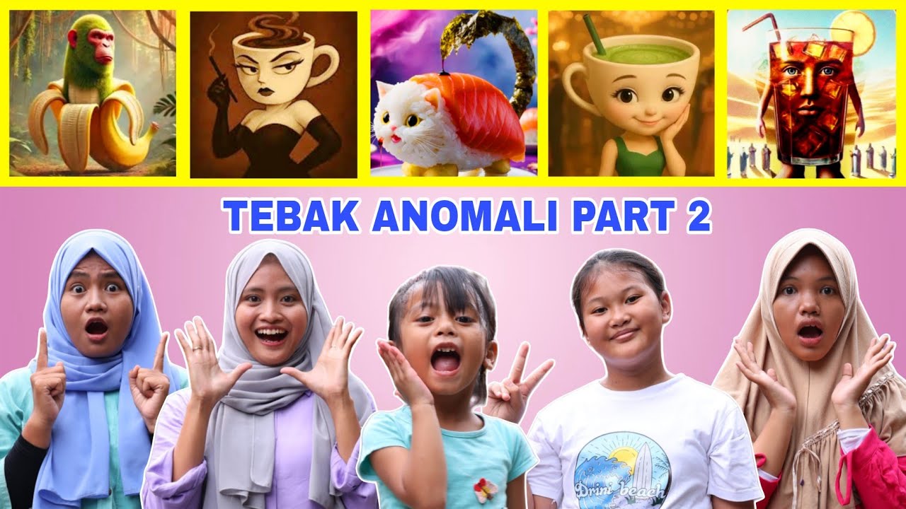 TEBAK TEBAKAN NAMA ANOMALI PART 2 | SUSAH BANGET...... !!! | CHIKAKU FAMILY