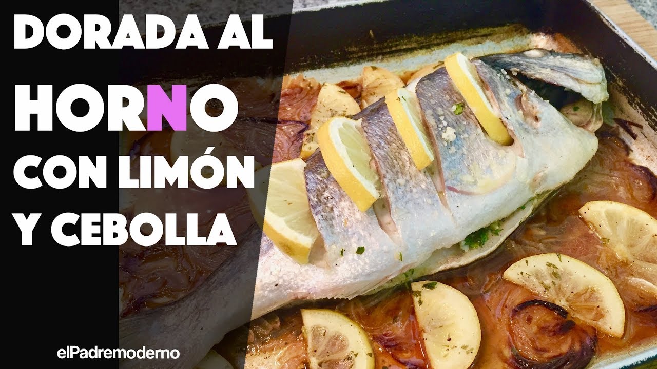 DORADA al HORNO con Limón Fácil y Rápido YouTube
