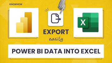How to Export and Copy Data to Excel from Power BI Desktop | Step-by-step Guide