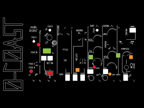 Introducing the 0-Coast portable, patchable synthesizer