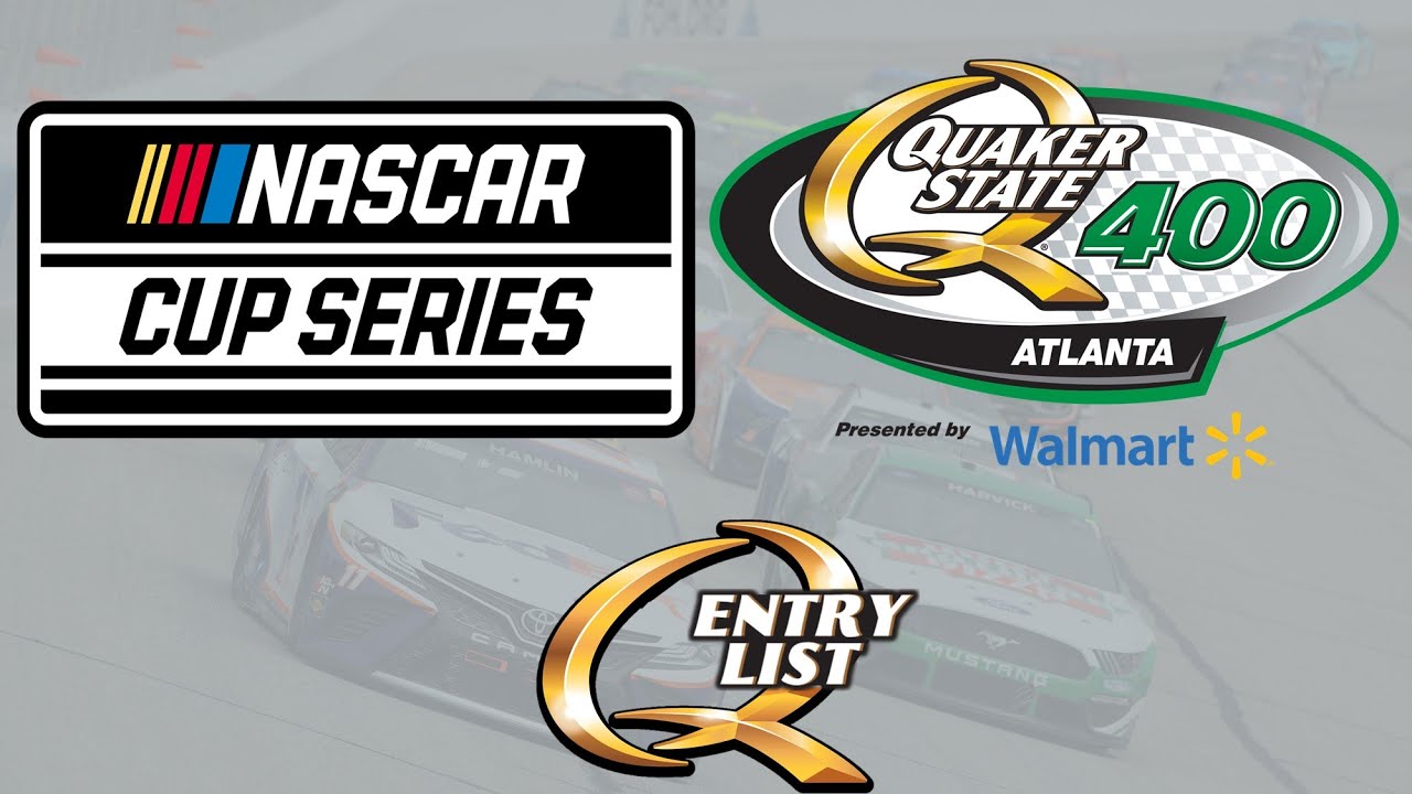 2021 Quaker State 400 Presented by Walmart Entry List (All Paint ...