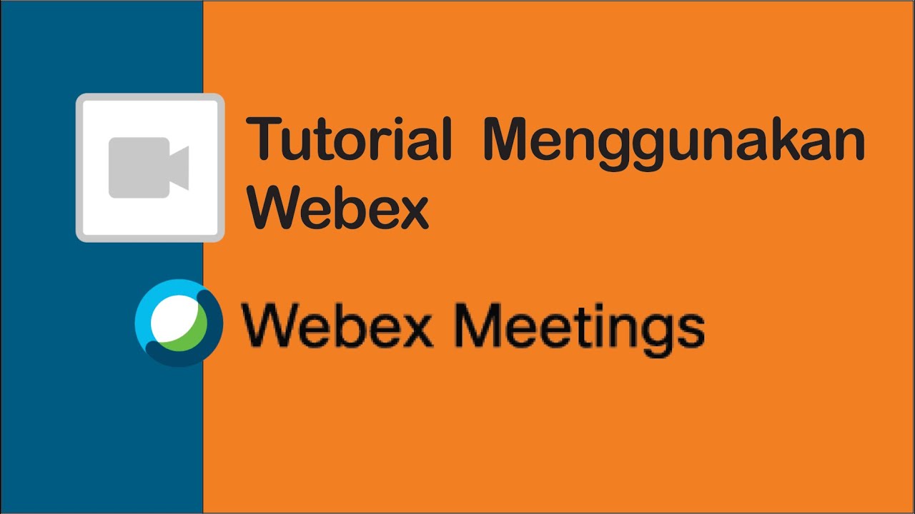 Tutorial menggunakan Webex - YouTube