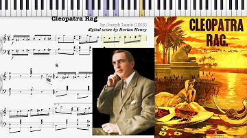 Cleopatra Rag by Joseph Lamb (1915, Ragtime piano)