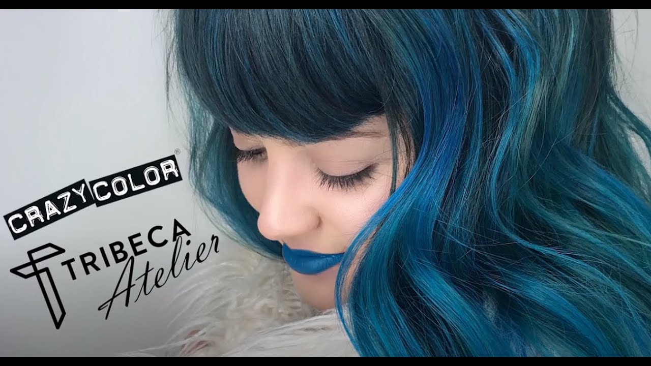 10. "Crazy Color Semi-Permanent Hair Dye - Peacock Blue" - wide 3