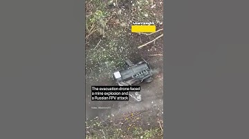 Ground Drone Evacuated Wounded Ukrainian Soldier #warinukraine