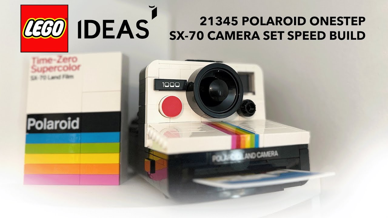 The LEGO Ideas Polaroid OneStep SX-70 Camera Is Picture Perfect