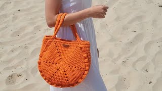 Bolsa Solaris em fio de poliester Iniciantes Apresentacao Como fazer bolsa de cr