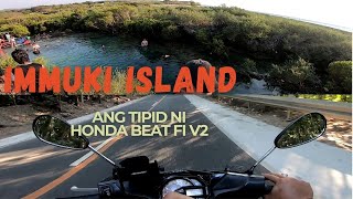 Baguio to Immuki Island sa La Union. Sobrang tipid ni honda beat !