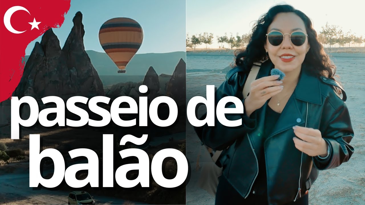 Passeio de Balão na CAPADÓCIA: Um domingo comigo | Andy Santos