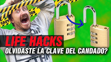 Crack a Combination Lock in Seconds With No Tools!
