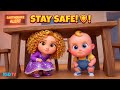 Earthquake Safety Tips for Kids 🌍 | Drop, Cover, Hold On! | Educational Nursery Rhyme by Kid TV