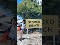 透明度エグい!瀬底島の海で沖縄感ある魚と泳いでみた🐠🫧【瀬底ビーチ】 #shorts