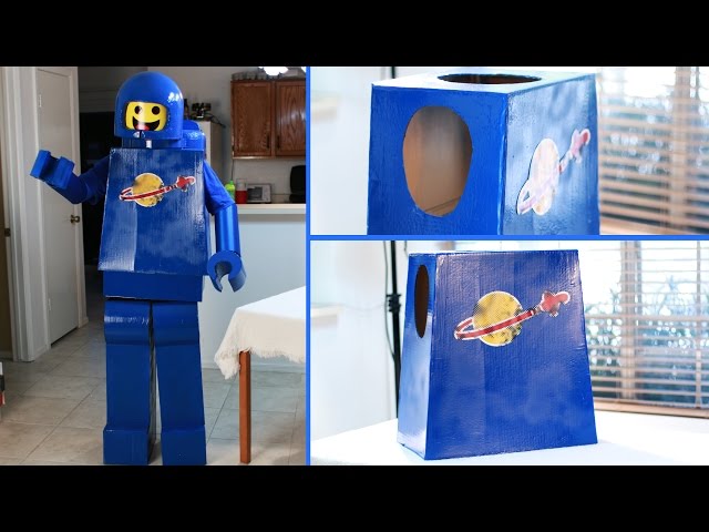 How to make an Awesome Lego Man Costume - Body (Lego Movie Benny)