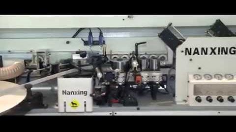 Automatic Throughfeed edge banding machine