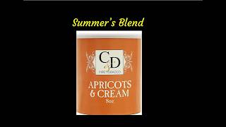 C & D Apricots & Cream | To me it is most enjoyable on a warm summer's evening.