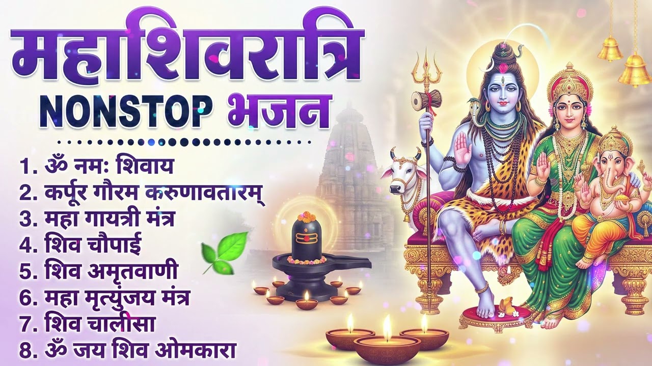 2026 महाशिवरात्रि Special भजन, शिवरात्रि के भजन, नॉनस्टॉप शिव भजन, 2026 #Shivratri, Shiv Bhajan 2026