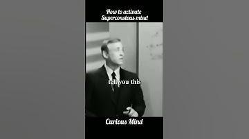 how to activate Superconsious mind....