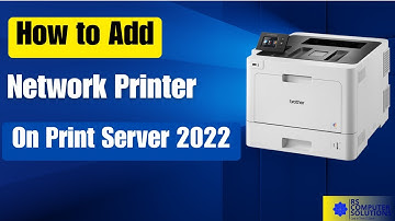 How to Add Network Printer in Windows Server 2022 FAST!