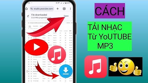 Cách tải nhạc từ YouTube sang MP3 (2024) | Tải nhạc từ YouTube sang MP3