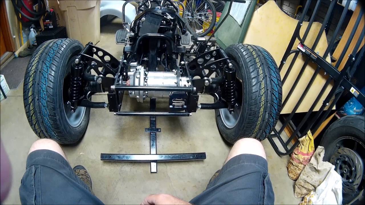 2008 Yamaha VStar 1100 Trike Conversion ISSUES! Part 2 YouTube