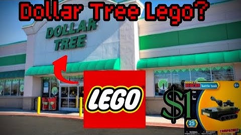 Knockoff LEGO from Dollar Tree-Review