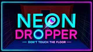 Neon Dropper — Official Trailer | Minecraft Dropper Meets Cyberpunk | 3D Free, Browser Based