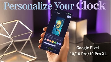 How to Change Lock Screen Clock Style in Google Pixel 10/10 Pro/Pro XL | Change Clock Color & Size