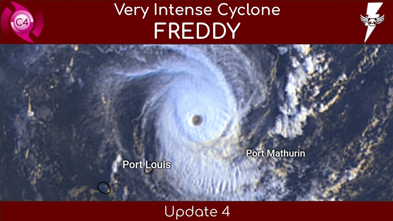 Very Intense Cyclone FREDDY | Video Update 4