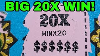 20X SYMBOL! BIG WIN! Finding a big multiplier on Texas Lottery tickets! chase rd 3 ARPLATINUM